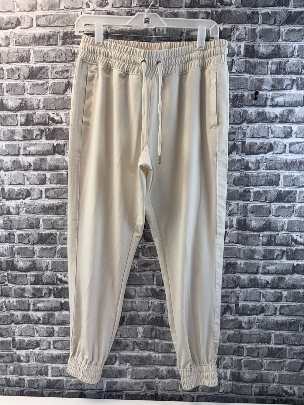 TEK GEAR‎ Casual Drawstring Jogger Pants - Cream